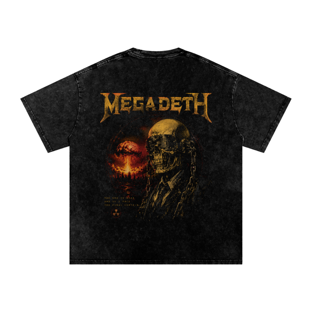 Megadeth Snow Washed T-Shirt
