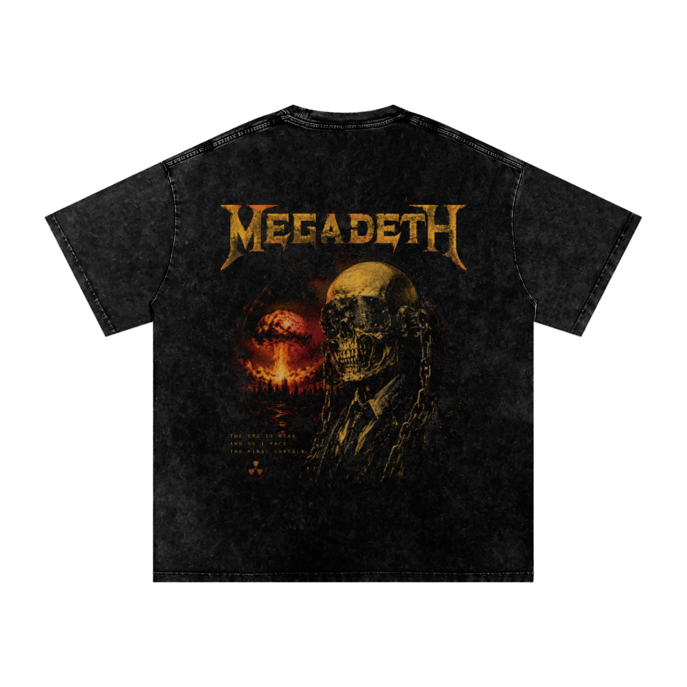Megadeth Snow Washed T-Shirt