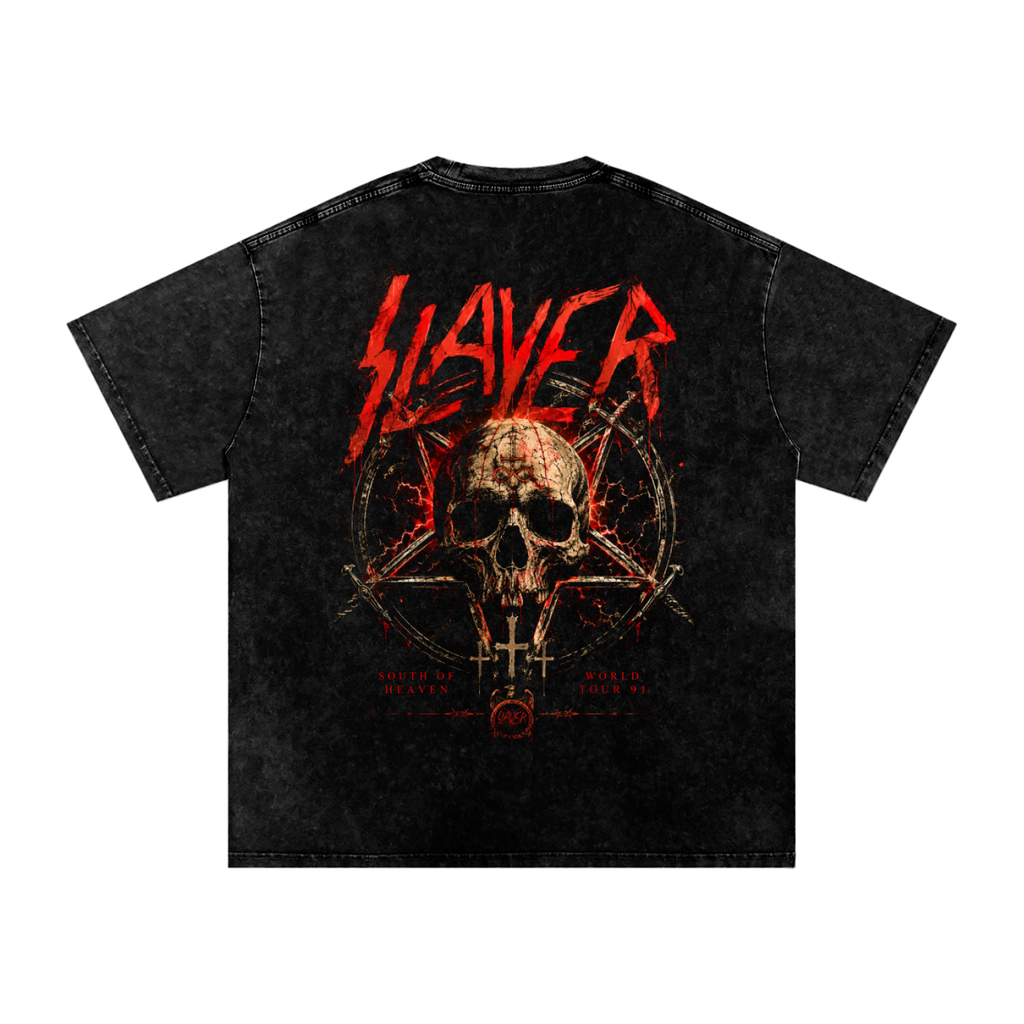 Slayer Snow Washed T-Shirt