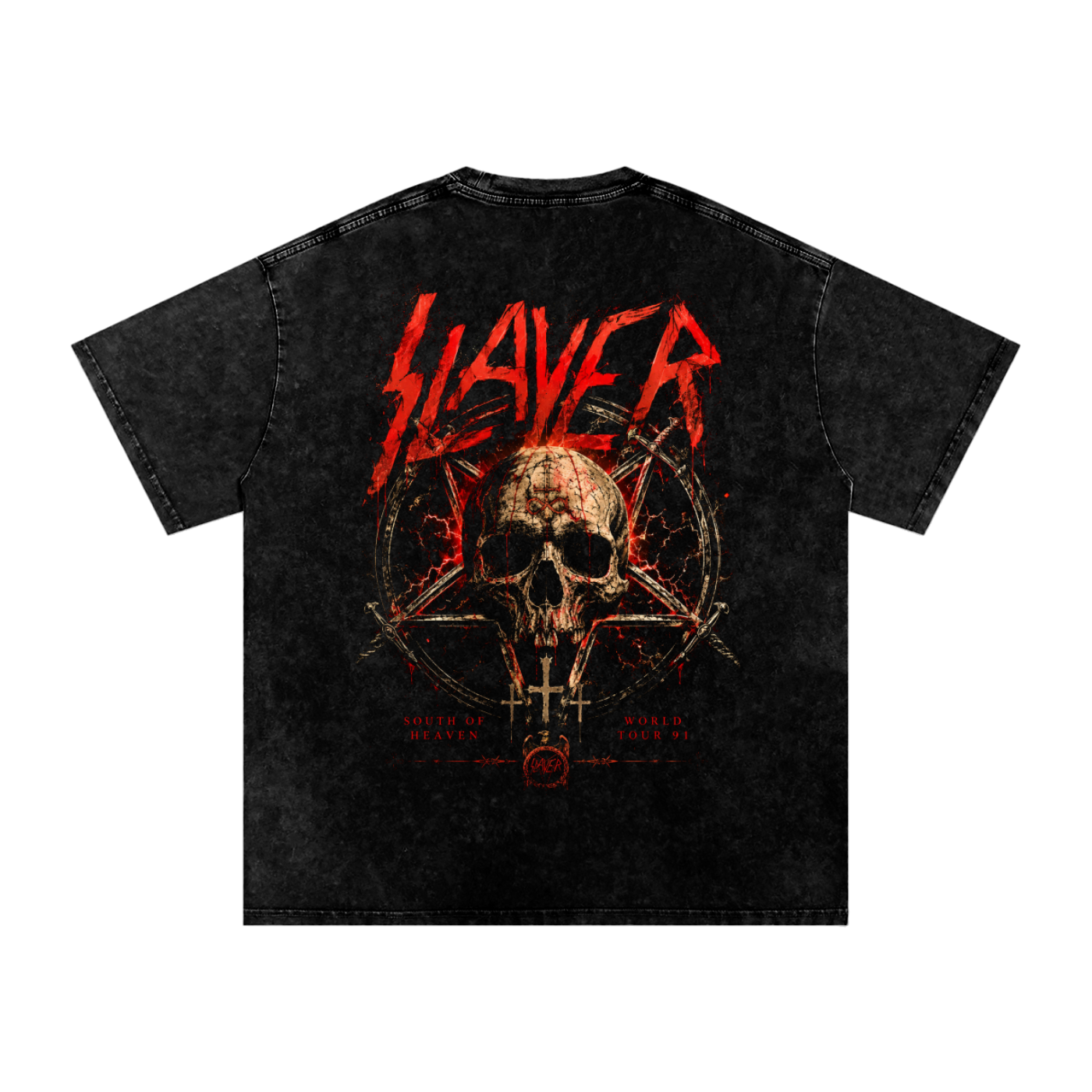 Slayer Snow Washed T-Shirt