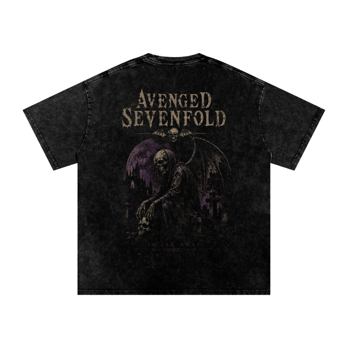 Avenged Sevenfold Snow Washed T-Shirt